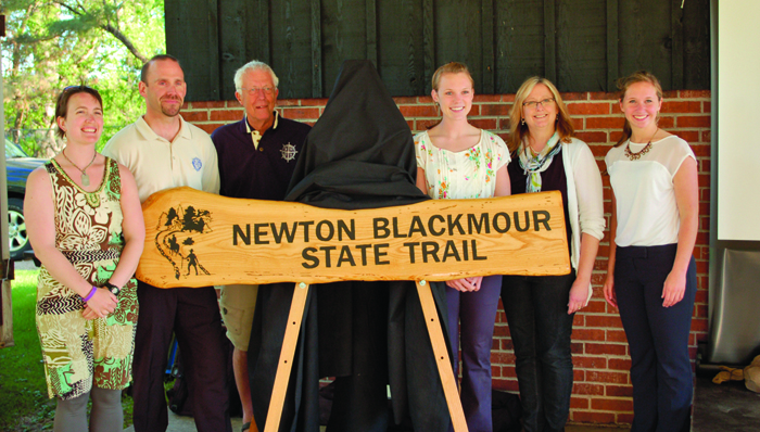 Finishing the Newton Blackmour State Trail