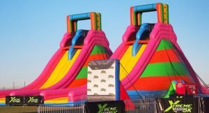 Participants can expect to see several different inflatables during the Xtreme Air 5K run.  Submitted Photo