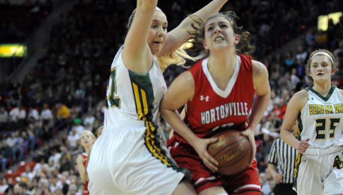 Hortonville basketball season ends at state