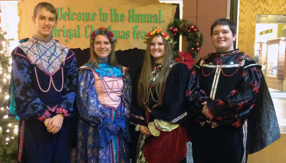 WHS students host Madrigal Feast