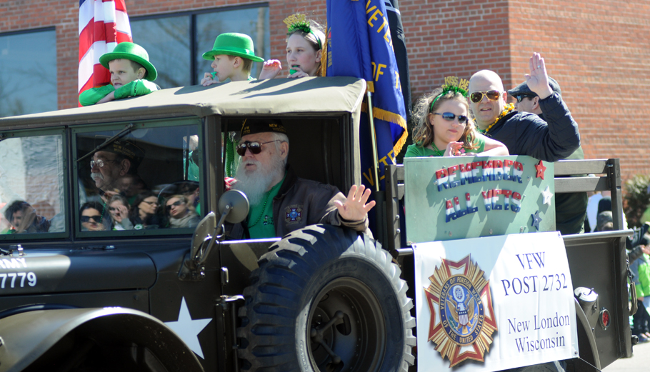 VFW Post 2732 exhibited a military truck in the parade.
Scott Bellile photo