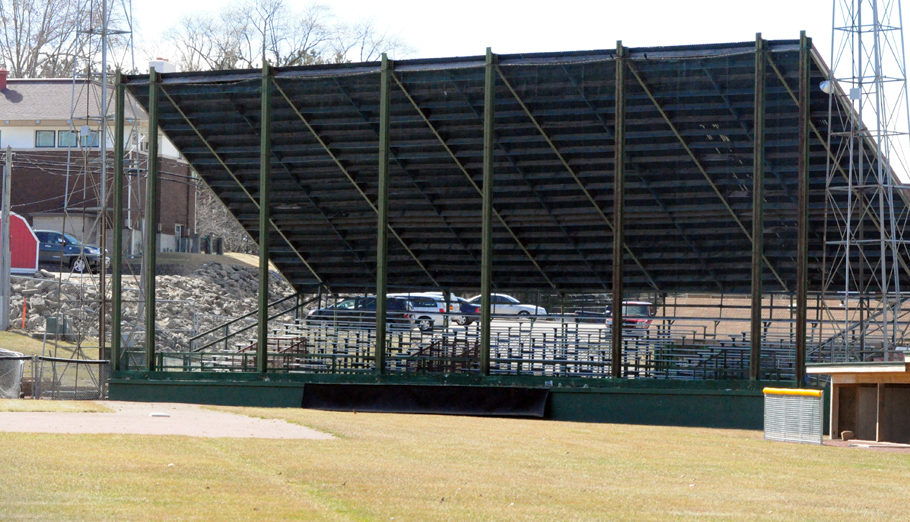 W.A. Olen Park grandstand