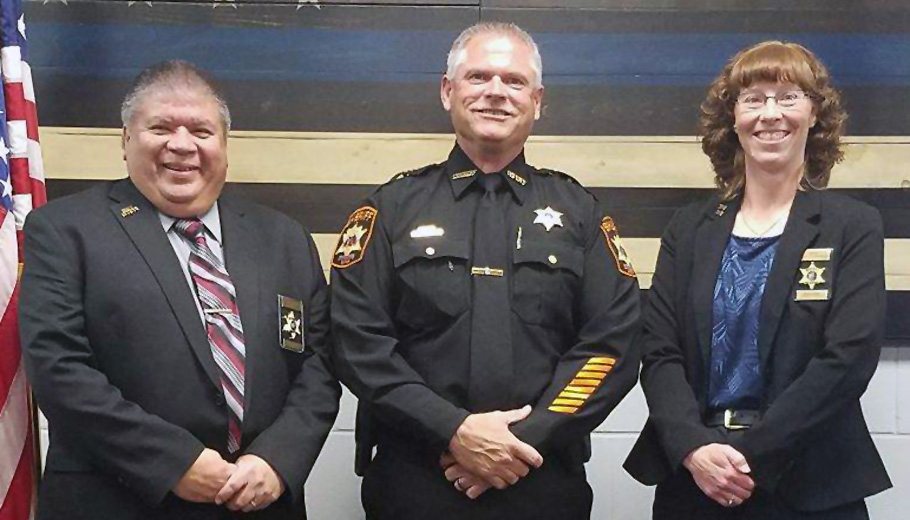 Sheriff promotes officers