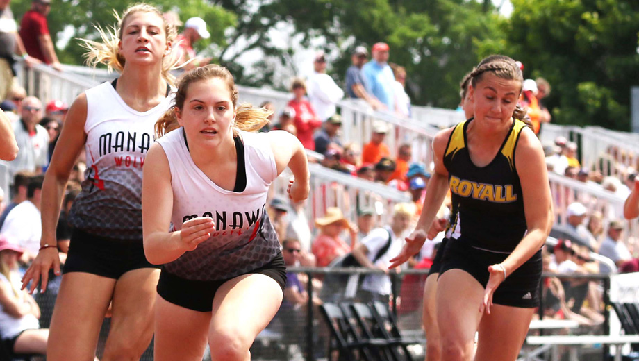 Manawa stands out at state