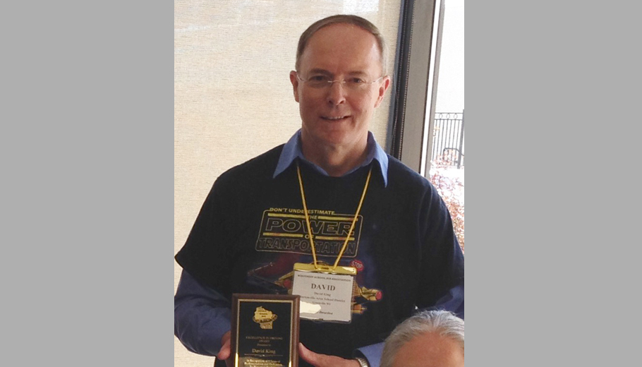 Hortonville bus driver receives state award