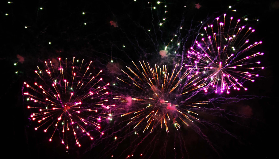 Iola celebrated the Fourth of July with Fireworks.Holly Neumann Photo
