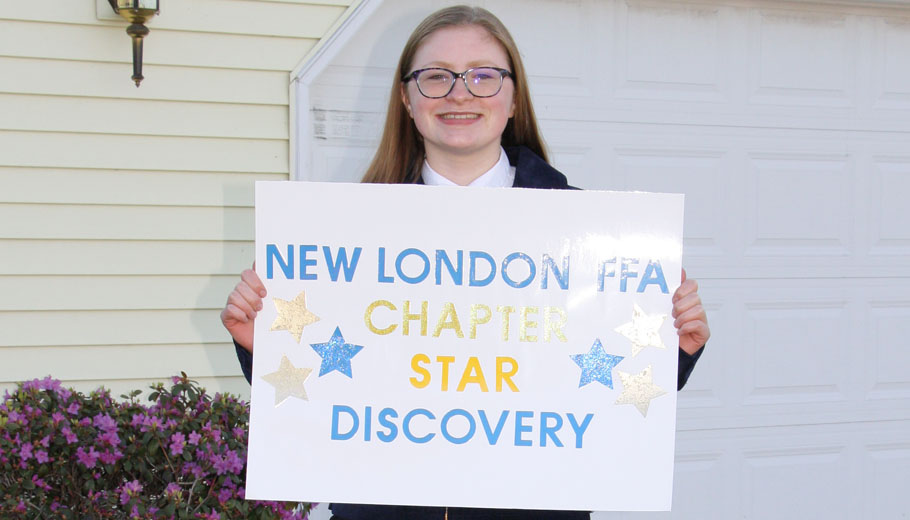 Hanna Gorman, New London FFA Chapter Star Discovery.
