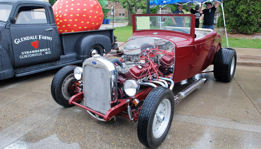 1930 Ford hotrod at Clintonville's Spring Cruise.Jeff Hoffman Photo