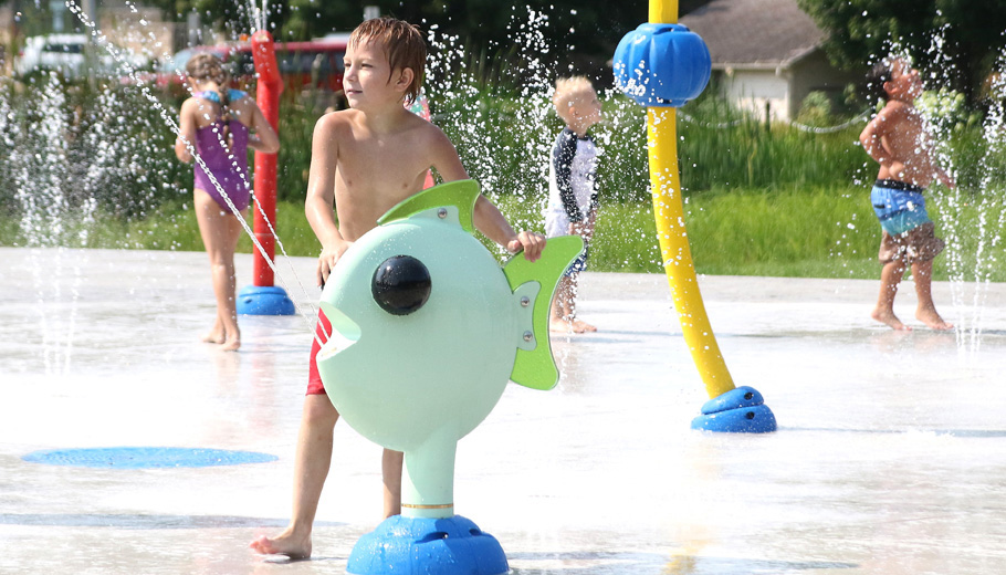 Splash pad to open for summer