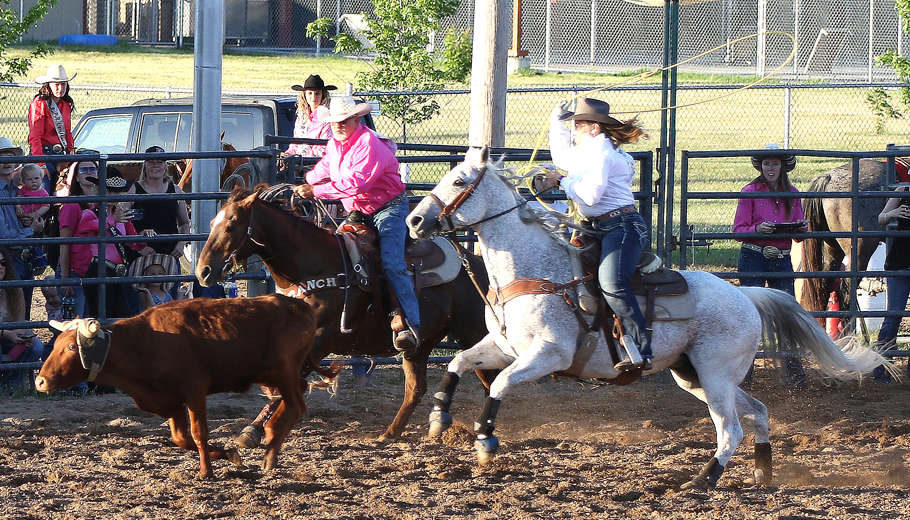 Father, daughter form rodeo team