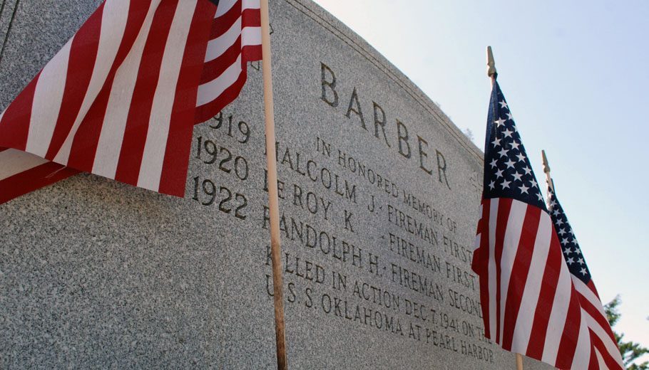 Flags lowered as tribute to Barbers