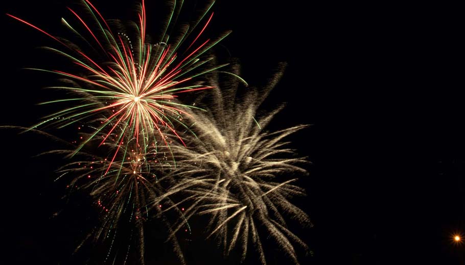 Clintonville fireworks from July 2 at Olen Park.
Photo Submitted by Brian Allen