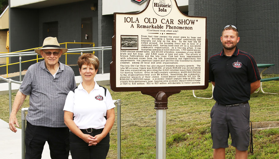 New historical marker in Iola