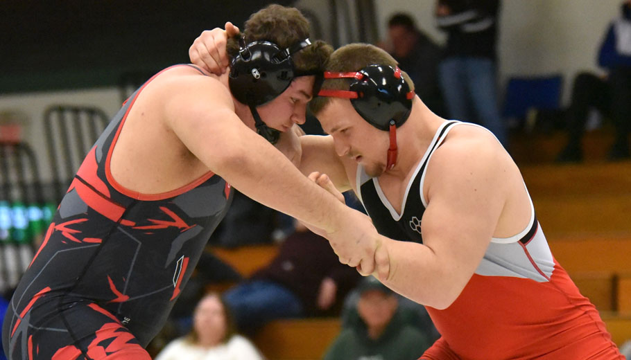 Wrestlers win conference titles