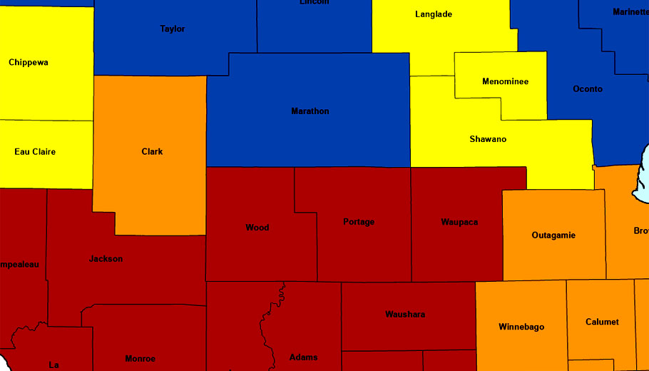 DNR issues Red Flag Warning for Waupaca County